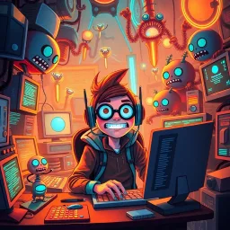 LLM Lab: The Debugging Chronicles - Text-based game