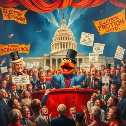 Election Shenanigans: The Political Circus - Text-based game