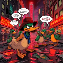 Quack & Dagger - Text-based game