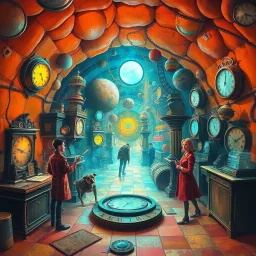 Chronicles of Misfit Time Travelers - Text-based game