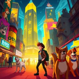 Bark to the Future - Text-based game