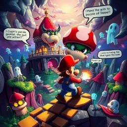 Mario's Misfit Memory - Text-based game