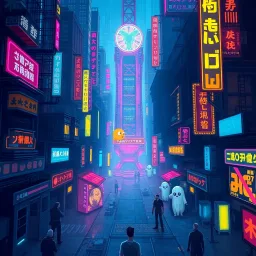 Pacman: Neon Nexus - Text-based game
