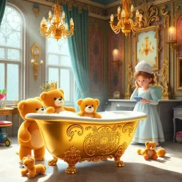 Royal Baby Spa - Text-based game
