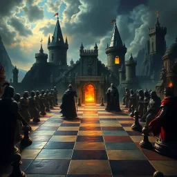 Chessboard Chronicles: The Reckoning - Text-based game
