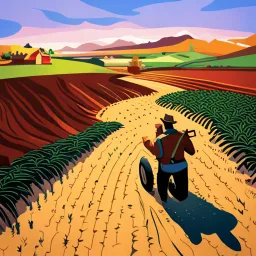The Great Crop Heist - Text-based game