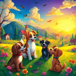 Paw-sitive Connections - Text-based game