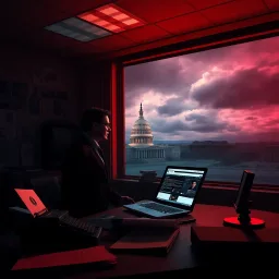 Presidential Profiler: The Art of Political Espionage - Text-based game