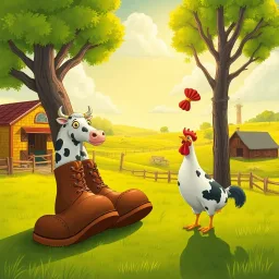 Bovine Insanity: Agricultural Antics - Text-based game
