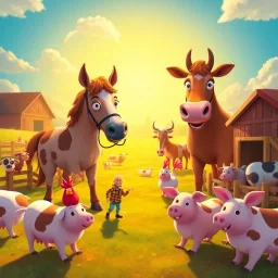 Barnyard Conspiracy - Text-based game