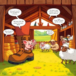 Barnyard Chronicles: A Wild Affair - Text-based game