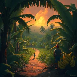 Banana Conspiracy: The Quest for Gros Michel - Text-based game