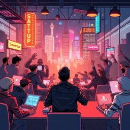Startup Showdown: The Launch Chronicles - Text-based game