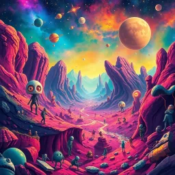 Galactic Hitchhike: Paradox of the Bizarre