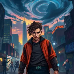 Power Shift: Hero or Villain - Text-based game