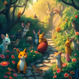 Zoological Fluctuations - Text-based game