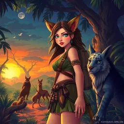  Safari Mystique: Wild Encounters - Text-based game