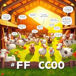 Farmyard Frenzy - Text-based game