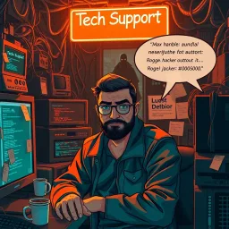 Byte Back: The Chronicles of the Gritty sysadmin - Text-based game