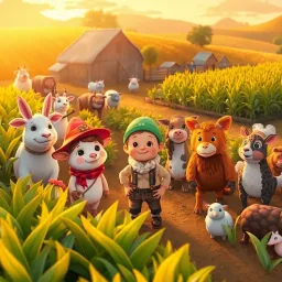 Farmyard Follies - Text-based game