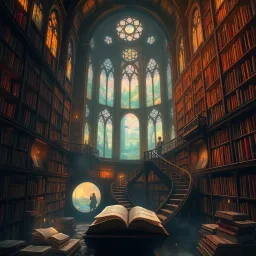 Chronicles of the Lost Library - Text-based game