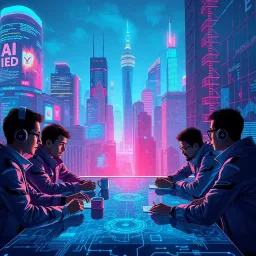 AI Architect: Debugging the Future - Text-based game
