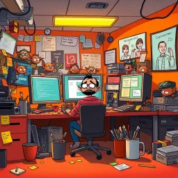 Scinamalink: The Job Chronicles - Text-based game