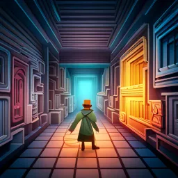 Spinning Glyph Adventure - Text-based game