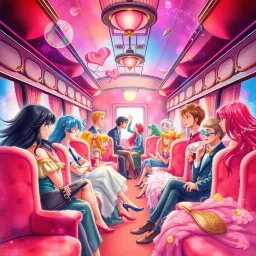 The All-Female Passenger Train: A Ride to Remember - Text-based game