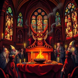 Holy Havoc: Demon in the Pulpit - Text-based game