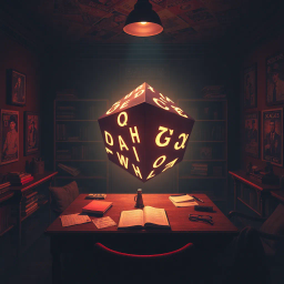 The Spinning Cube Mystery - Text-based game