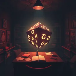 The Spinning Cube Mystery - Text-based game