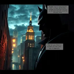 Gotham's Shadow: The Riddle's Edge - Text-based game