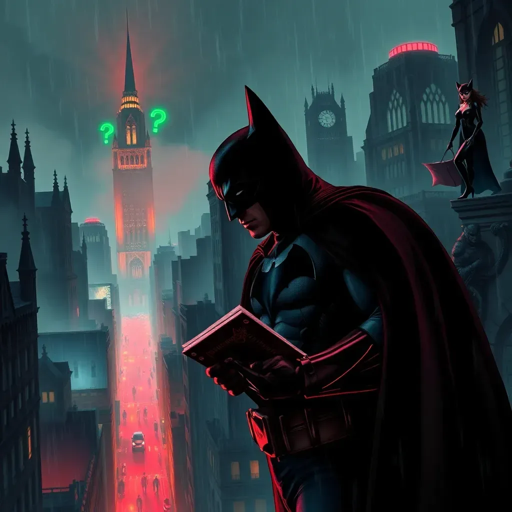 Gotham’s Shadows: Riddles of the Night