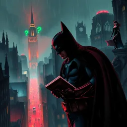Gotham’s Shadows: Riddles of the Night - Text-based game