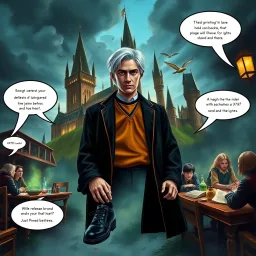 Malfoy Mayhem - Text-based game