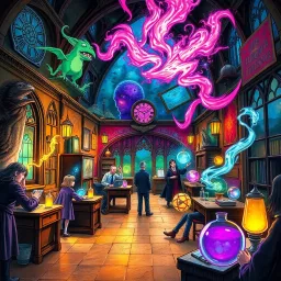 Sorcerer's Shenanigans - Text-based game