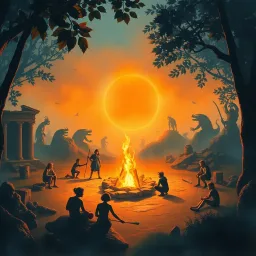 Phantom Campfire - Text-based game