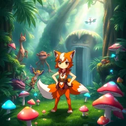 Mana's Wild Kingdom - Text-based game