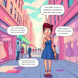 Lady in the Loop - Text-based game