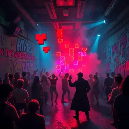 Tetris: Forbidden Lines - Text-based game