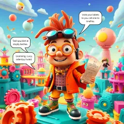 3D Odyssey: The Benchmarking Chronicles - Text-based game