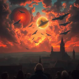 Celestial Dread: Nuremberg's Heavens - Text-based game