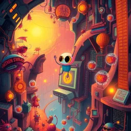 Compiler Crusader: The Latency Labyrinth - Text-based game