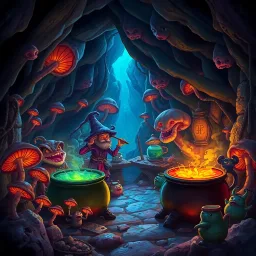 Brewmasters of the Underworld - Text-based game