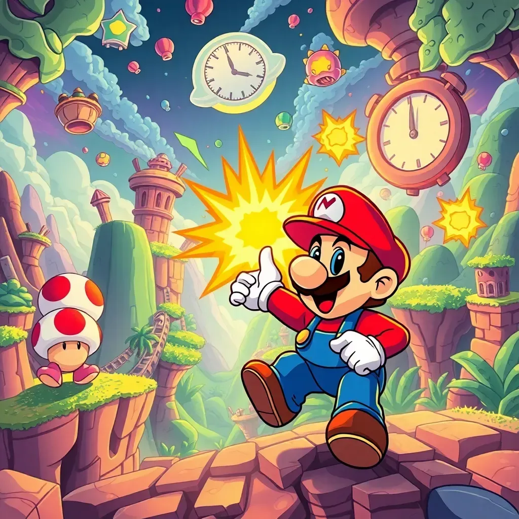 Mario's Multi-Dimensional Mishap