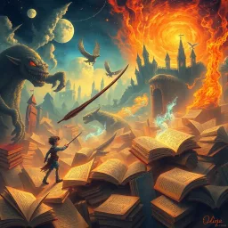 Literary Showdown - Text-based game