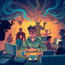 Debugging Demons: The Code Review Chronicles - Text-based game