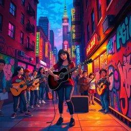 Street Symphony - Text-based game