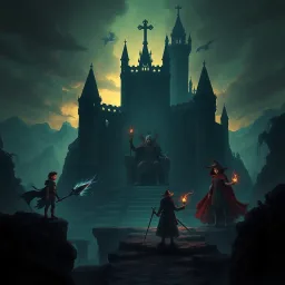 Crown of Shadows - Text-based game